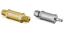 General-service all-welded, inline, tee-type