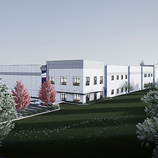 Rendering of new Swagelok Distribution Center