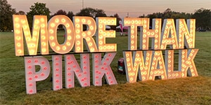 Susan G. Komen 'More than Pink Walk' 사인 