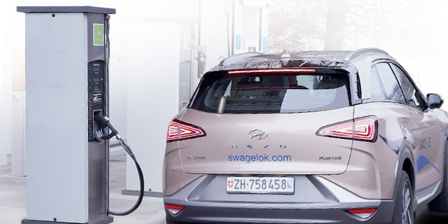 世伟洛克和 EMPA 共同推动了氢能车辆技术的发展