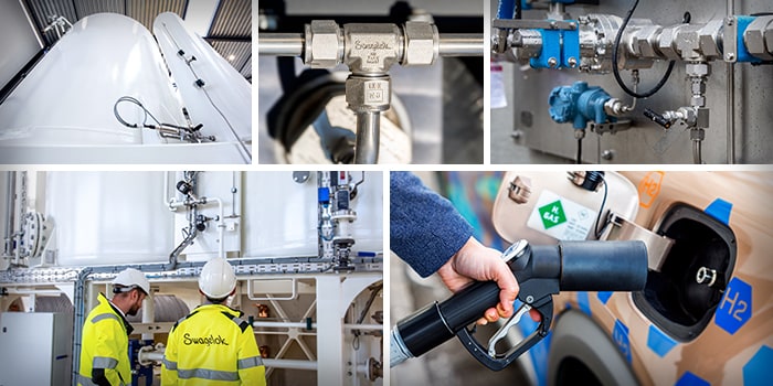 描绘高性能氢能基础设施的图片 