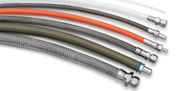 Swagelok hose and flexible tubing