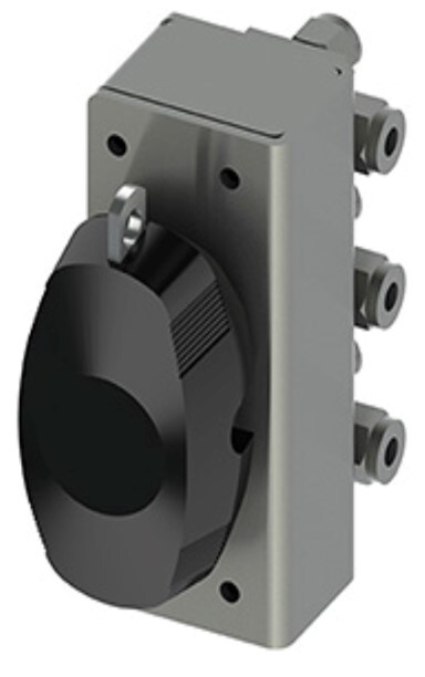 用于提供正确排序的齿轮传动三通开关阀组件