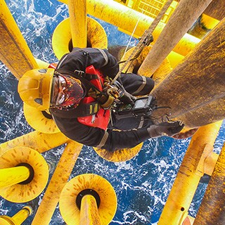 Swagelok engineered combinations on an offshore platform