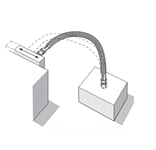 Illustration of incorrect semiconductor hose installation