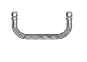 Illustration of incorrect semiconductor hose installation