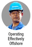 Offshore oil and gas operations manager