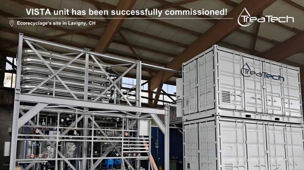 Vista demounit at Ecorecyclage SA