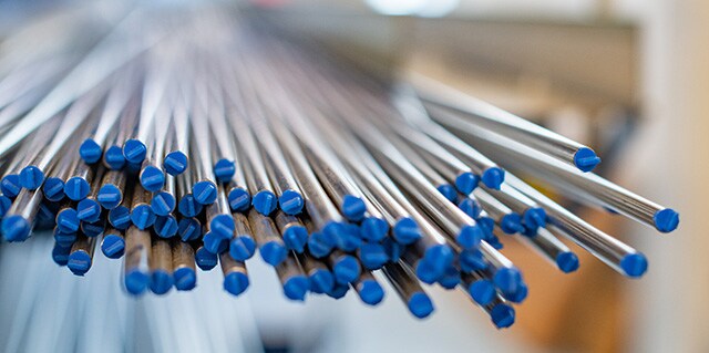 Tubes on stock