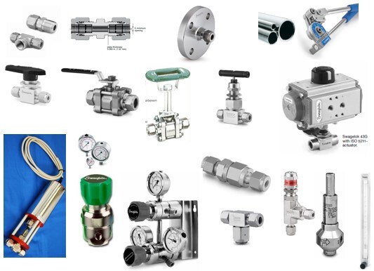 Verbaute Swagelok Produkte HEPP Anlage