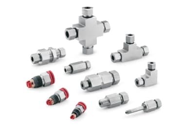 medium pressure high pressure fittings fk series swagelok