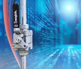 Swagelok ball valve with data infrastructure