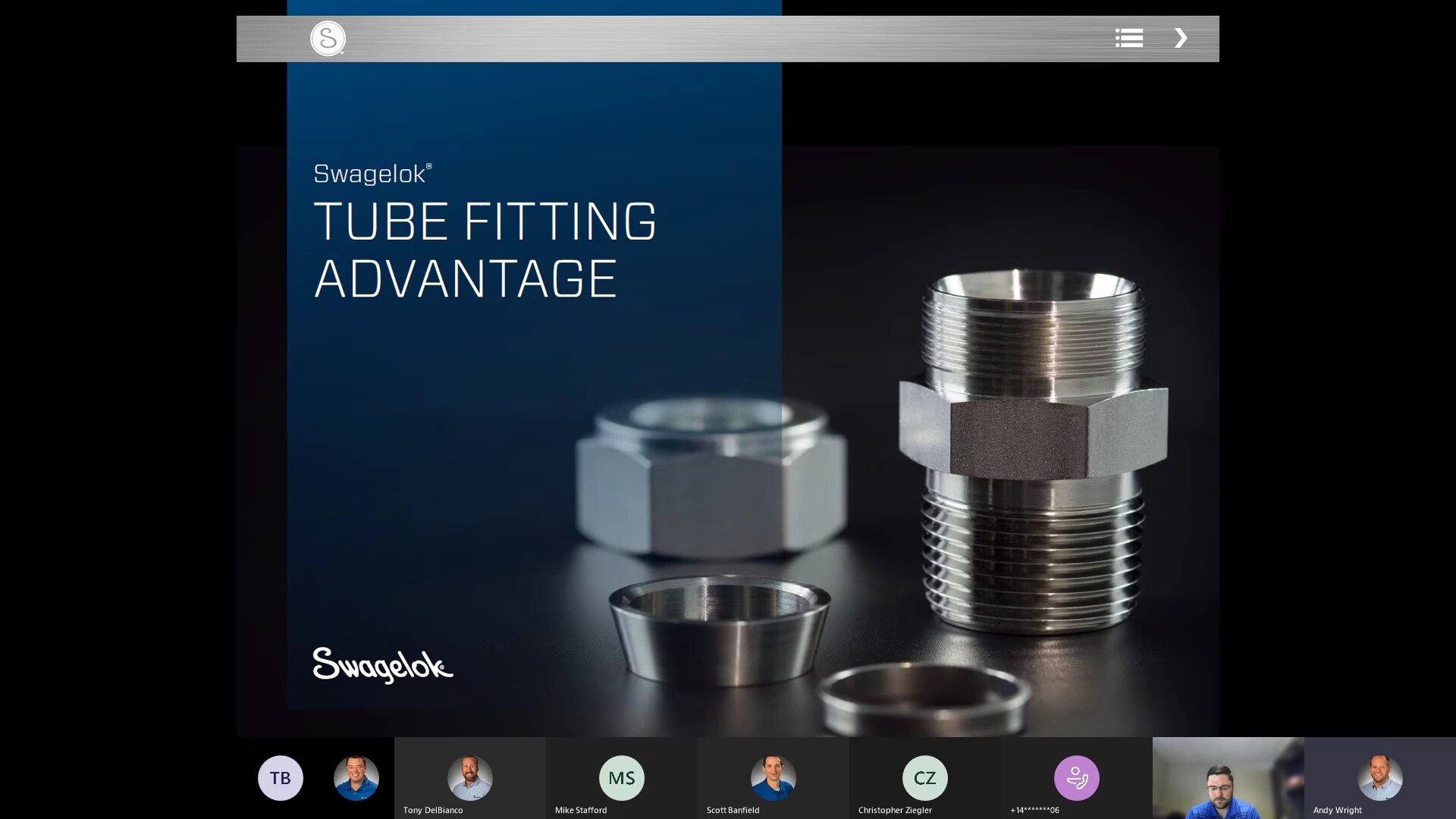 Swagelok Tube Fitting Advantage