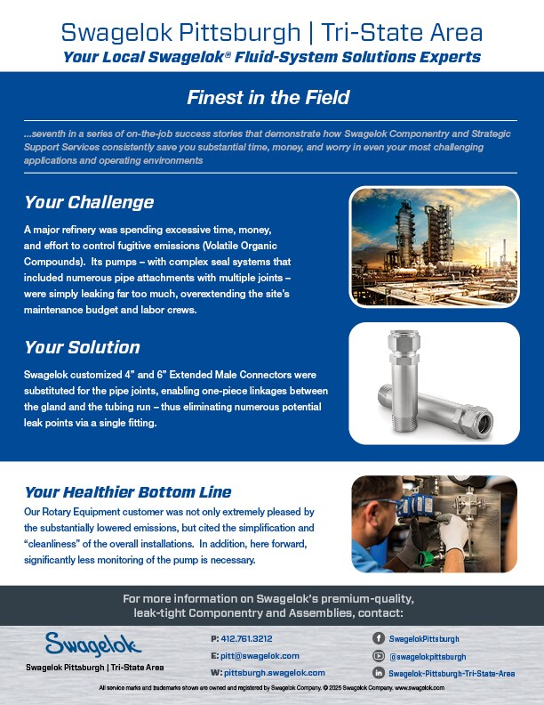 Mechanical Seal Support Case Study - November 2025