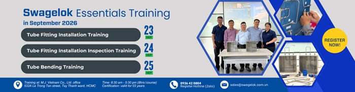 Swagelok training in sep 26