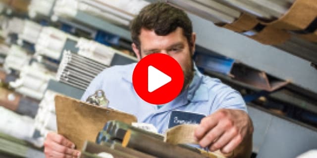 Watch how Swagelok maintains product quality through material control.