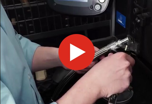 Right hose end connection video