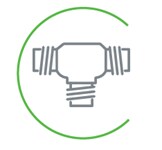 Tube fitting icon