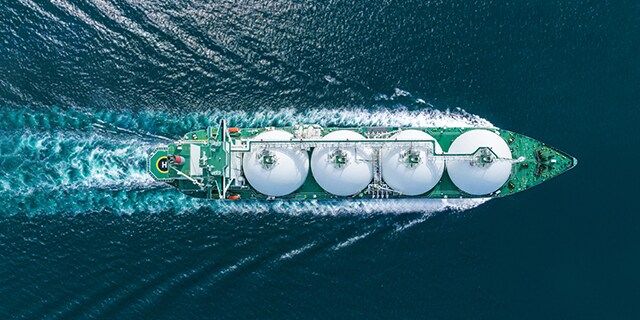 LNG (liquified natural gas) carrier