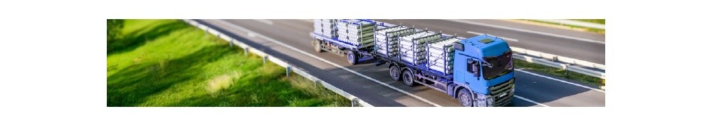 Heavy-duty vehicle transporting hydrogen