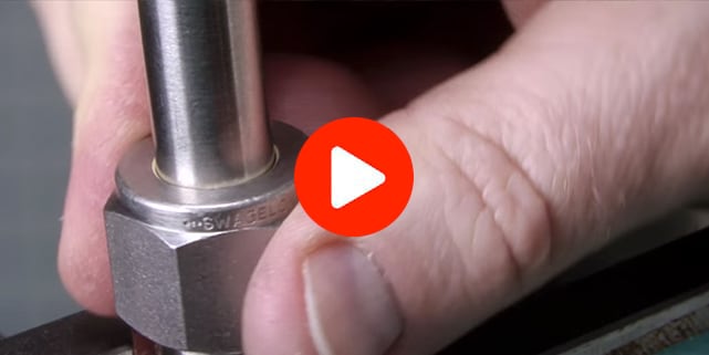 Video: Swagelok Tube Fitting Installation