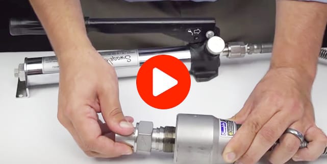 视频：使用多头液压预装装置