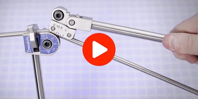 Video: How to Use a Hand Tube Bender
