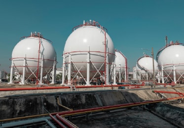Liquified Natural Gas (LNG) tanks