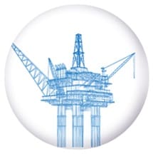 Offshore oil and gas platform