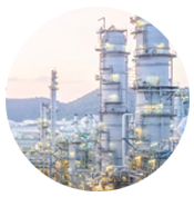 Downstream oil, gas, and chemical plant