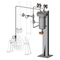 API Plan 41 Cooled Flush with Cyclone Separator