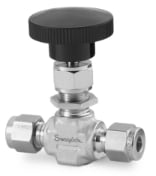 Swagelok integral-bonnet needle valves are compact needle valves available in a full range of sizes, configurations, and materials